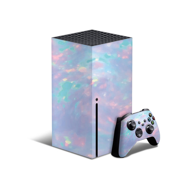 Blurry Opal Gemstone - Full Body Skin Decal Wrap Kit for Xbox Consoles & Controllers