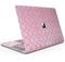 Blushed Pink Morrocan Pattern - Skin Decal Wrap Kit Compatible with the Apple MacBook Pro, Pro with Touch Bar or Air (11", 12", 13", 15" & 16" - All Versions Available)
