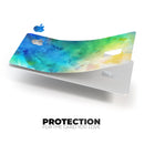 Blushed 493 Absorbed Watercolor Texture - Premium Protective Decal Skin-Kit for the Apple Credit Card