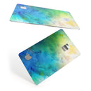 Blushed 493 Absorbed Watercolor Texture - Premium Protective Decal Skin-Kit for the Apple Credit Card