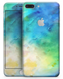 Blushed 493 Absorbed Watercolor Texture - Skin-kit for the iPhone 8 or 8 Plus