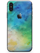 Blushed 493 Absorbed Watercolor Texture - iPhone X Skin-Kit