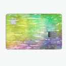 Blushed 754 Absorbed Watercolor Texture - Premium Protective Decal Skin-Kit for the Apple Credit Card