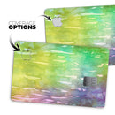 Blushed 754 Absorbed Watercolor Texture - Premium Protective Decal Skin-Kit for the Apple Credit Card