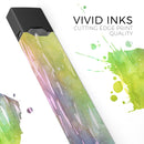 Blushed 754 Absorbed Watercolor Texture - Premium Decal Protective Skin-Wrap Sticker compatible with the Juul Labs vaping device