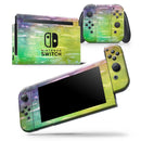 Blushed 754 Absorbed Watercolor Texture - Vinyl Skin Wrap for Nintendo Switch 2, OLED, Lite, Pro Controller, Wii & Classic Handhelds