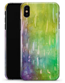Blushed 754 Absorbed Watercolor Texture - iPhone X Clipit Case