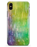 Blushed 754 Absorbed Watercolor Texture - iPhone X Clipit Case
