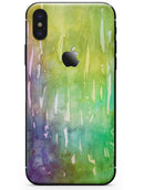 Blushed 754 Absorbed Watercolor Texture - iPhone X Skin-Kit