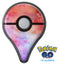 Blushed Blue 4224 Absorbed Watercolor Texture Pokémon GO Plus Vinyl Protective Decal Skin Kit
