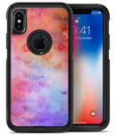 Blushed Blue 4224 Absorbed Watercolor Texture - iPhone X OtterBox Case & Skin Kits