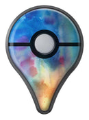Blushed Blue 42 Absorbed Watercolor Texture Pokémon GO Plus Vinyl Protective Decal Skin Kit
