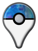 Blushed Blue 42 Absorbed Watercolor Texture Pokémon GO Plus Vinyl Protective Decal Skin Kit