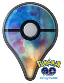 Blushed Blue 42 Absorbed Watercolor Texture Pokémon GO Plus Vinyl Protective Decal Skin Kit