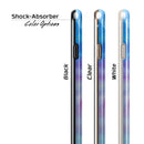 Blushed Blue 42 Absorbed Watercolor Texture iPhone 6/6s or 6/6s Plus 2-Piece Hybrid INK-Fuzed Case