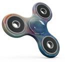 Blushed Blue 42 Absorbed Watercolor Texture Full-Body Fidget Spinner Skin-Kit