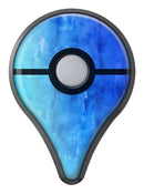 Blushed Blue 44 Absorbed Watercolor Texture Pokémon GO Plus Vinyl Protective Decal Skin Kit