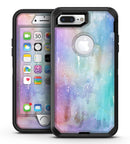 Blushed Blue to MInt 42 Absorbed Watercolor Texture - iPhone 7 Plus/8 Plus OtterBox Case & Skin Kits