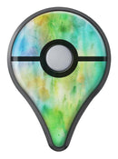 Blushed Green 32 Absorbed Watercolor Texture Pokémon GO Plus Vinyl Protective Decal Skin Kit