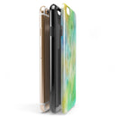 Blushed Green 32 Absorbed Watercolor Texture iPhone 6/6s or 6/6s Plus 2-Piece Hybrid INK-Fuzed Case