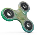 Blushed Green 32 Absorbed Watercolor Texture Full-Body Fidget Spinner Skin-Kit