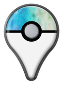 Blushed Mint 32 Absorbed Watercolor Texture Pokémon GO Plus Vinyl Protective Decal Skin Kit