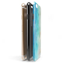 Blushed Mint 32 Absorbed Watercolor Texture iPhone 6/6s or 6/6s Plus 2-Piece Hybrid INK-Fuzed Case