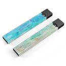 Blushed Mint 32 Absorbed Watercolor Texture - Premium Decal Protective Skin-Wrap Sticker compatible with the Juul Labs vaping device