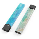 Blushed Mint 32 Absorbed Watercolor Texture - Premium Decal Protective Skin-Wrap Sticker compatible with the Juul Labs vaping device