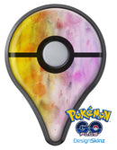 Blushed Pink 32 Absorbed Watercolor Texture Pokémon GO Plus Vinyl Protective Decal Skin Kit
