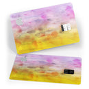 Blushed Pink 32 Absorbed Watercolor Texture - Premium Protective Decal Skin-Kit for the Apple Credit Card