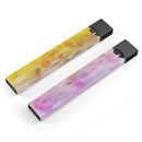 Blushed Pink 32 Absorbed Watercolor Texture - Premium Decal Protective Skin-Wrap Sticker compatible with the Juul Labs vaping device