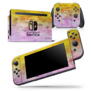 Blushed Pink 32 Absorbed Watercolor Texture - Vinyl Skin Wrap for Nintendo Switch 2, OLED, Lite, Pro Controller, Wii & Classic Handhelds