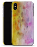 Blushed Pink 32 Absorbed Watercolor Texture - iPhone X Clipit Case