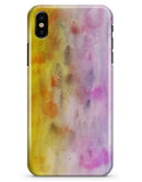 Blushed Pink 32 Absorbed Watercolor Texture - iPhone X Clipit Case