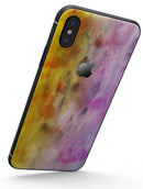 Blushed Pink 32 Absorbed Watercolor Texture - iPhone X Skin-Kit
