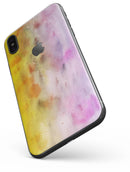 Blushed Pink 32 Absorbed Watercolor Texture - iPhone X Skin-Kit