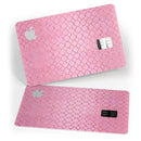 Blushed Pink Morrocan Pattern - Premium Protective Decal Skin-Kit for the Apple Credit Card