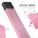 Blushed Pink Morrocan Pattern - Premium Decal Protective Skin-Wrap Sticker compatible with the Juul Labs vaping device