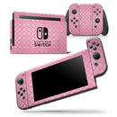 Blushed Pink Morrocan Pattern - Vinyl Skin Wrap for Nintendo Switch 2, OLED, Lite, Pro Controller, Wii & Classic Handhelds