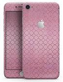 Blushed Pink Morrocan Pattern - Skin-kit for the iPhone 8 or 8 Plus