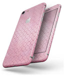 Blushed Pink Morrocan Pattern - Skin-kit for the iPhone 8 or 8 Plus