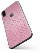 Blushed Pink Morrocan Pattern - iPhone X Skin-Kit
