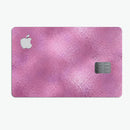 Blushed Pink Reflection - Premium Protective Decal Skin-Kit for the Apple Credit Card