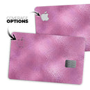Blushed Pink Reflection - Premium Protective Decal Skin-Kit for the Apple Credit Card