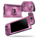Blushed Pink Reflection - Vinyl Skin Wrap for Nintendo Switch 2, OLED, Lite, Pro Controller, Wii & Classic Handhelds