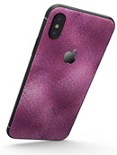 Blushed Pink Reflection - iPhone X Skin-Kit