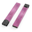 Blushed Pink with Mini Glitter Hearts - Premium Decal Protective Skin-Wrap Sticker compatible with the Juul Labs vaping device