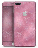 Blushed Pink with Wings - Skin-kit for the iPhone 8 or 8 Plus