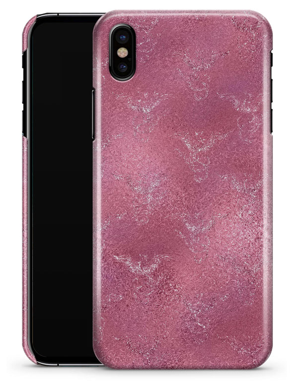 Blushed Pink with Wings - iPhone X Clipit Case